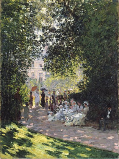 Parc Monceau af Claude Monet